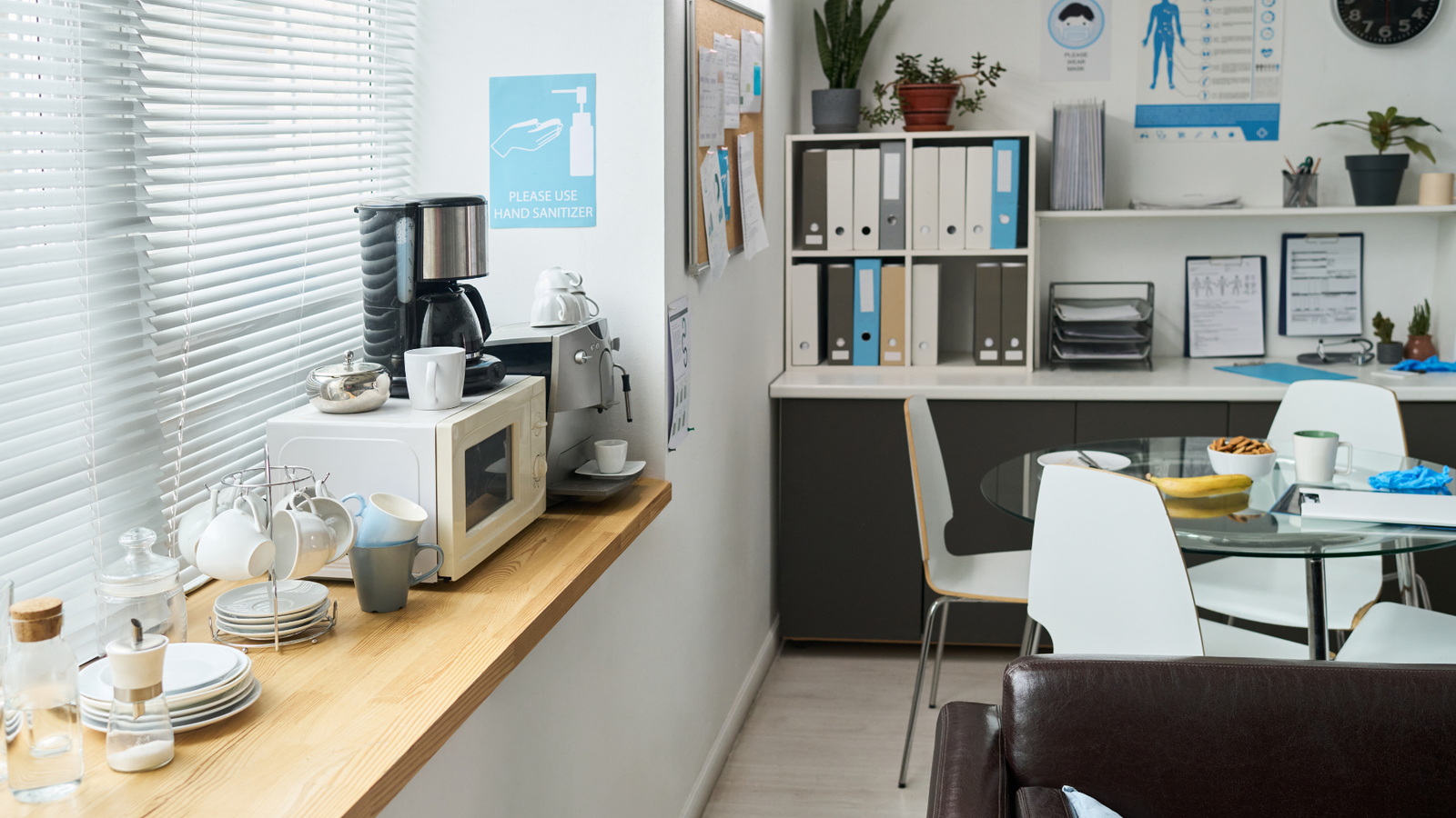 Shared staff facilities and commercial amenities