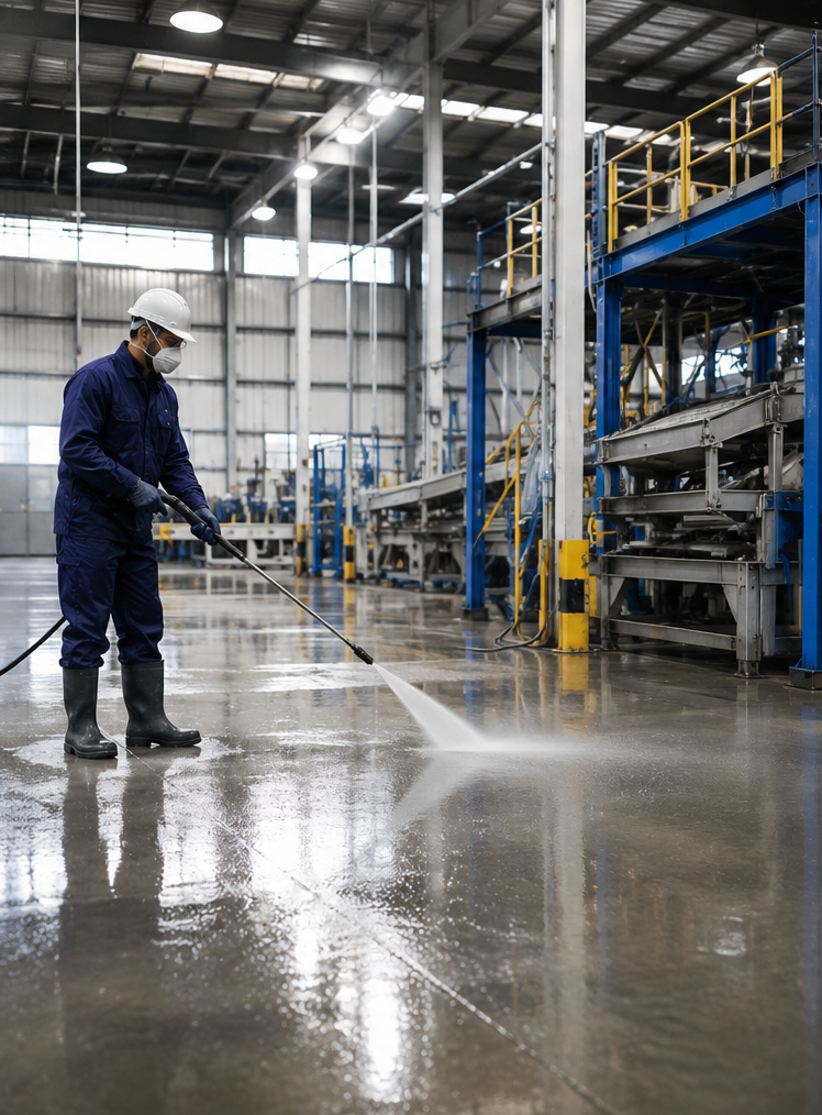Viprobac industrial processing building